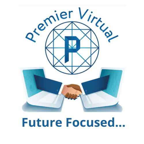 Premier Virtual Original Logo, Future Focused