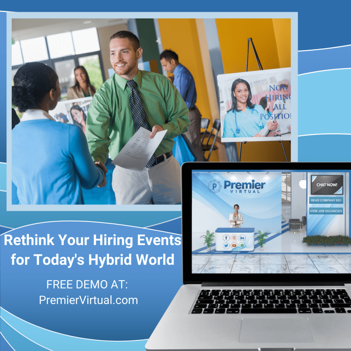 Premier Virtual - Rethink your Hiring Events for Today's Hybrid World