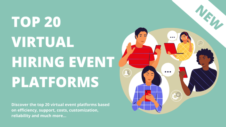 Top 20 Virtual Hiring Event Platforms For 2022