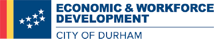 Economic & Workforce Development City of Durham Logo
