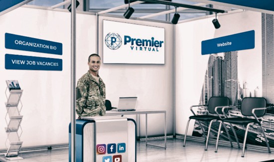 Premier Virtual Military Virtual Hiring Booth
