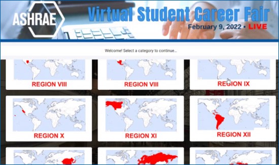 ASHRAE Virtual Student Career Fair