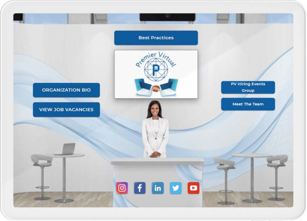 Premier Virtual Hiring Booth Original Version