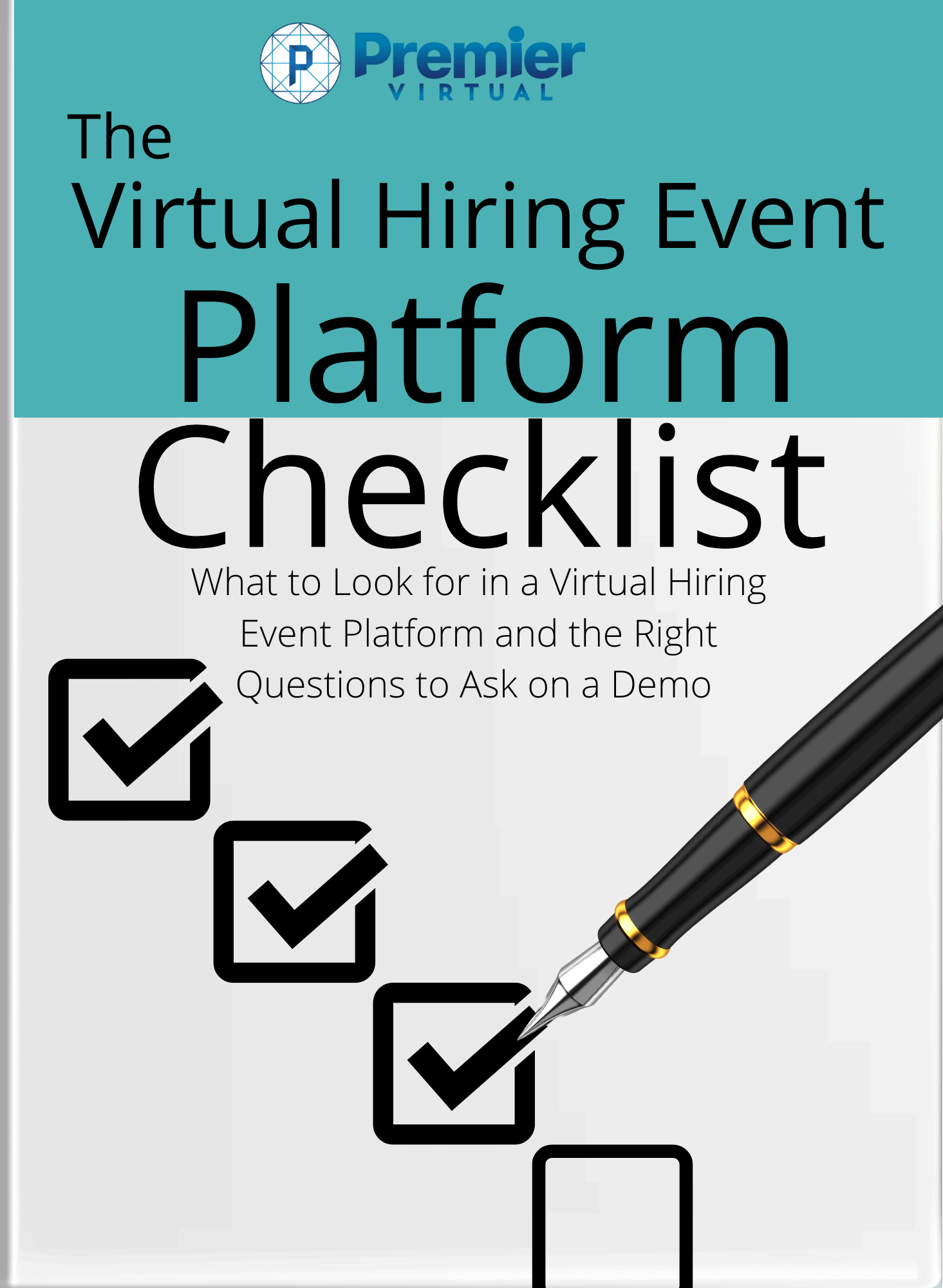 Premier Virtual - Virtual Hiring Event Platform Checklist