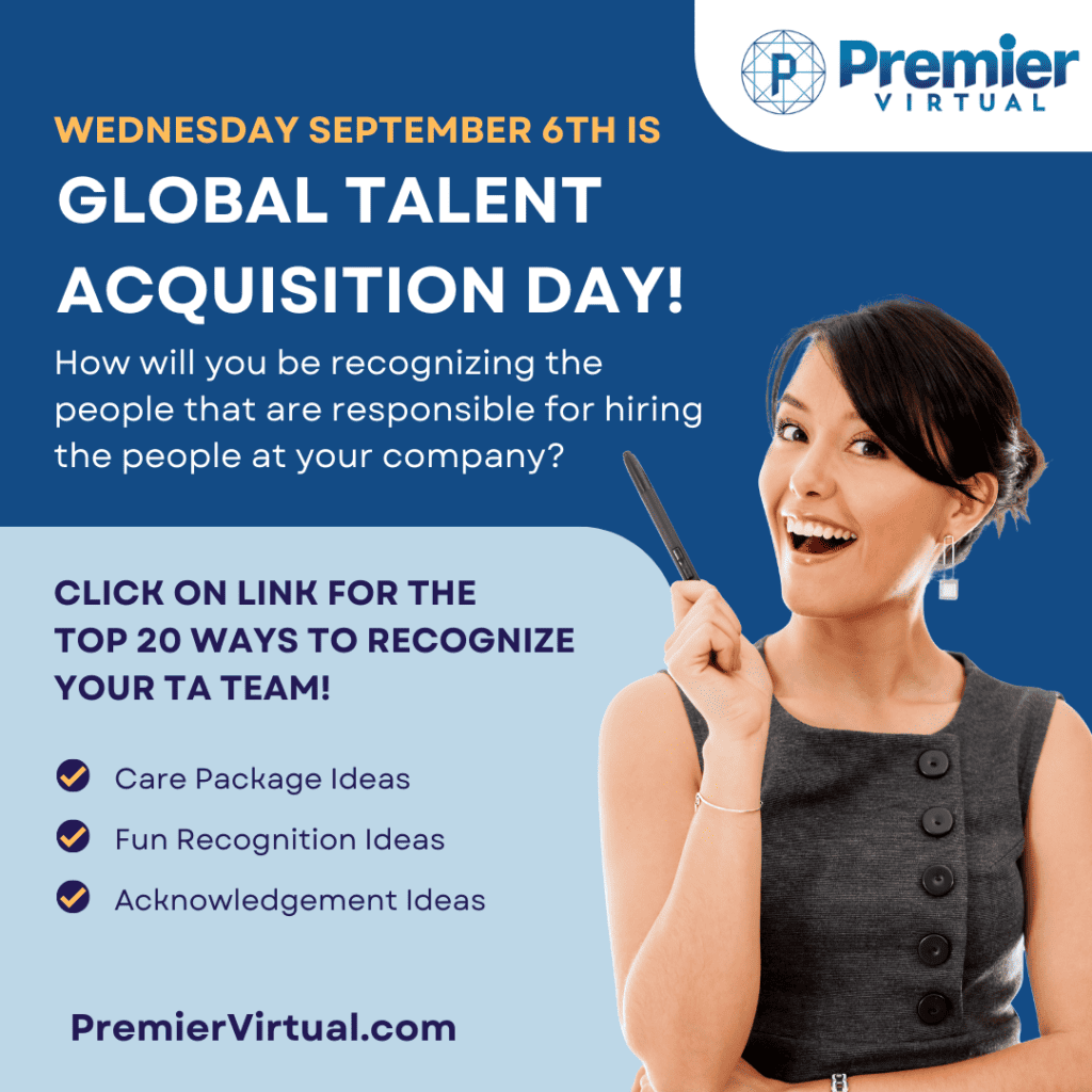 Global Talent Acquisition Day, Sep 6th Premier Virtual